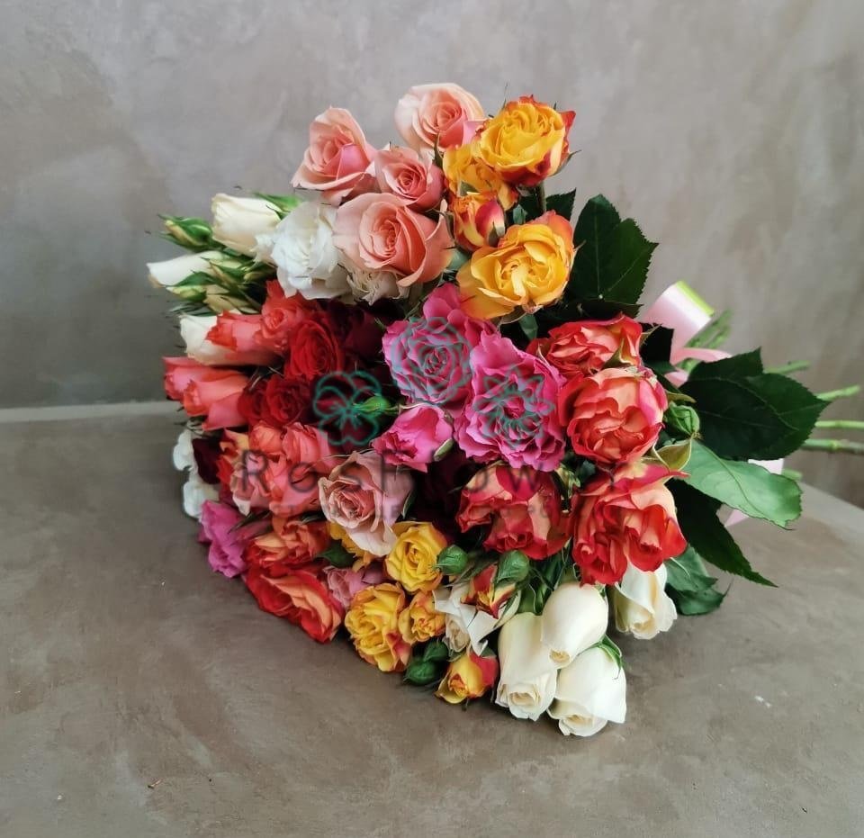 Букет цветов из: Розы в Федоровка Тульская область