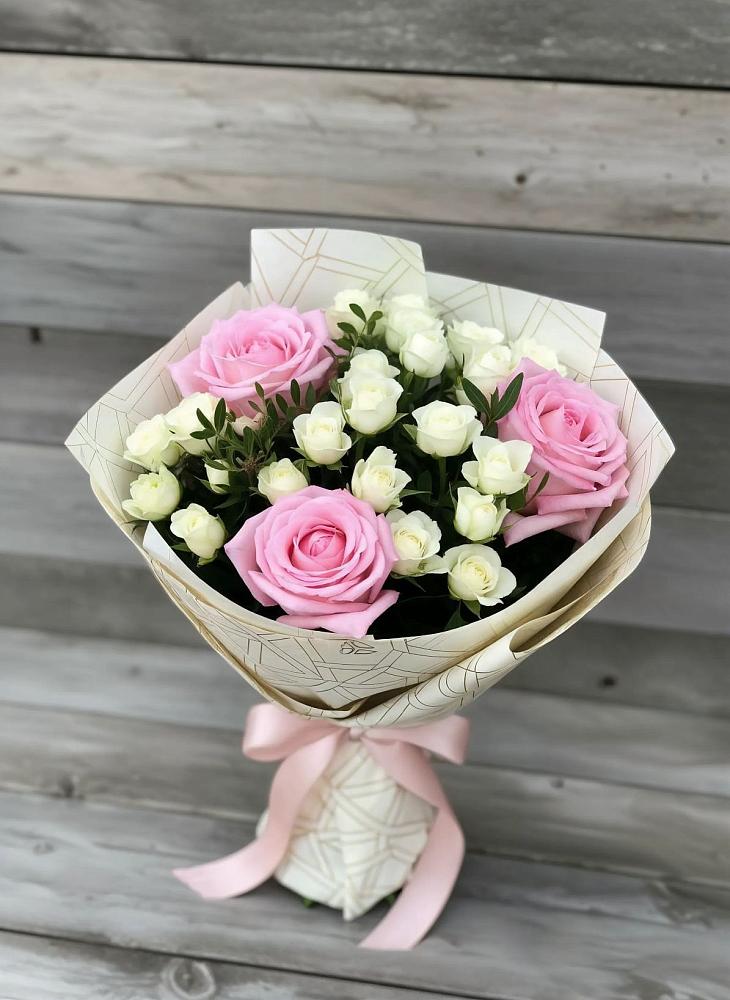 Букет цветов из: Розы в Федоровка Тульская область