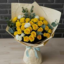 Букет цветов из:  Розы в Федоровка Тульская область