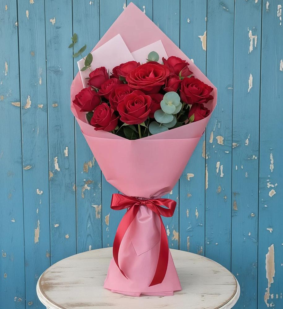 Букет цветов из: Розы в Федоровка Тульская область