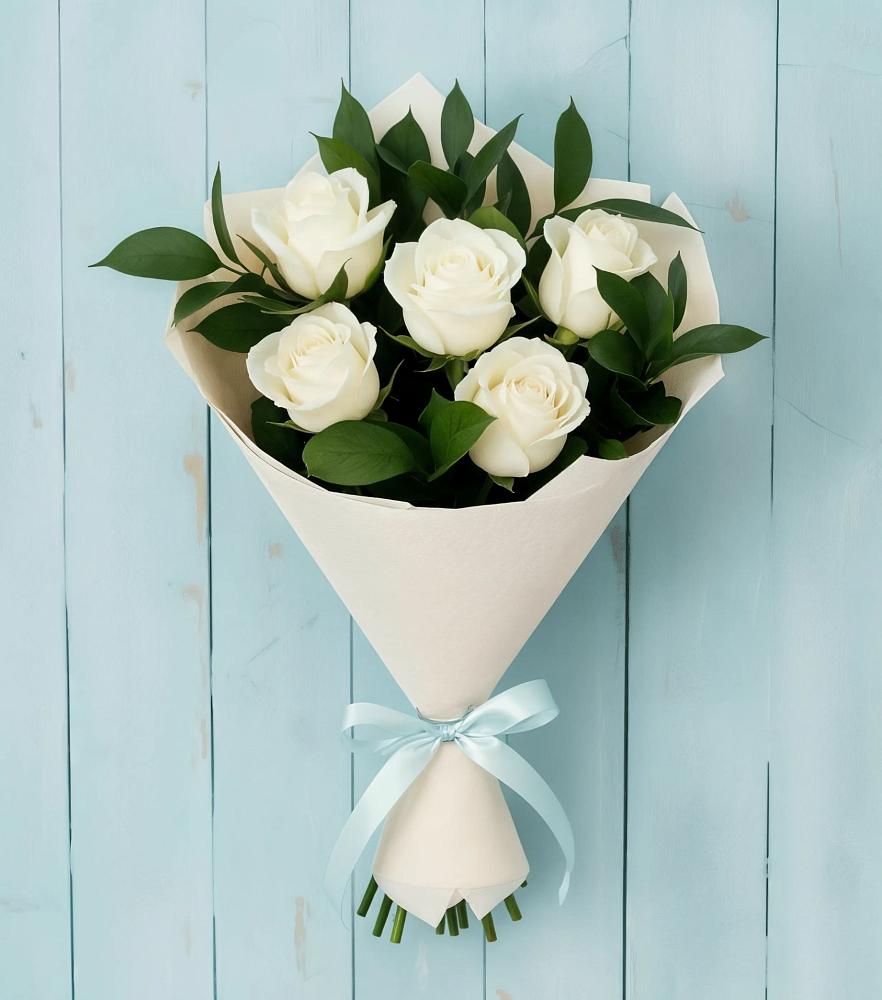 Букет цветов из: Розы в Федоровка Тульская область