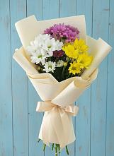 Букет цветов из:  Хризантемы в Федоровка Тульская область