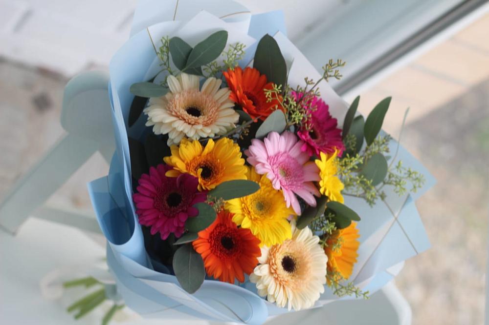 Букет цветов из: Герберы в Федоровка Тульская область