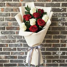 Букет цветов из:  Розы в Федоровка Тульская область