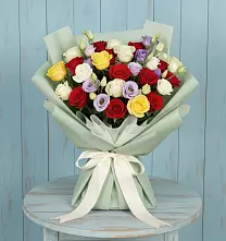 Букет цветов из:  Розы #REPLACE_PRED# Федоровка Тульская область