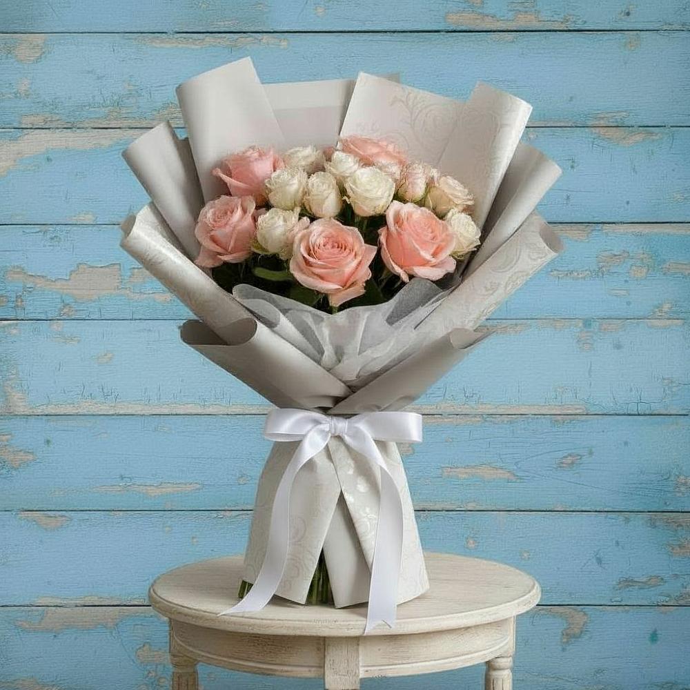 Букет цветов из: Розы в Федоровка Тульская область