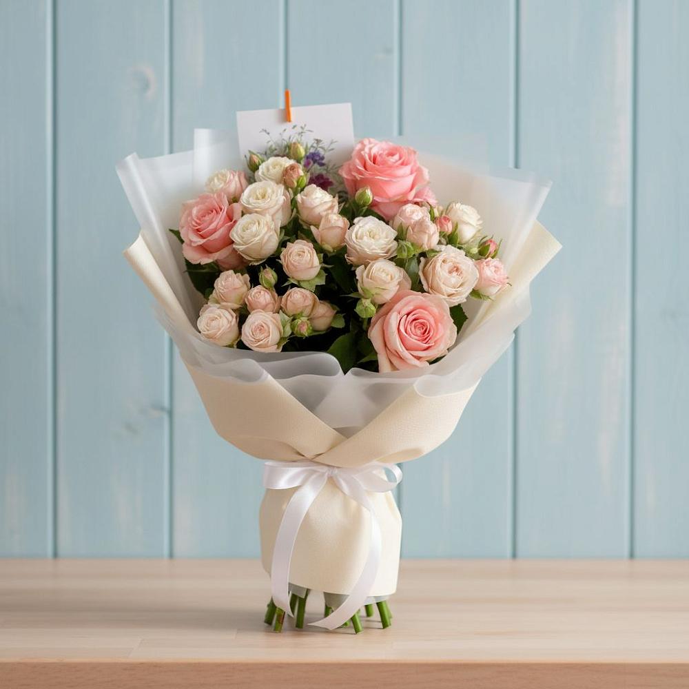 Букет цветов из: Розы в Федоровка Тульская область