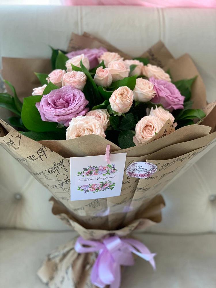 Букет цветов из: Розы в Федоровка Тульская область