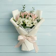Букет цветов из:  Альстромерии в Федоровка Тульская область