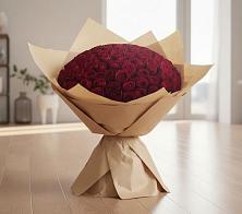 Букет 101 Красная роза #REPLACE_PRED# Федоровка Тульская область