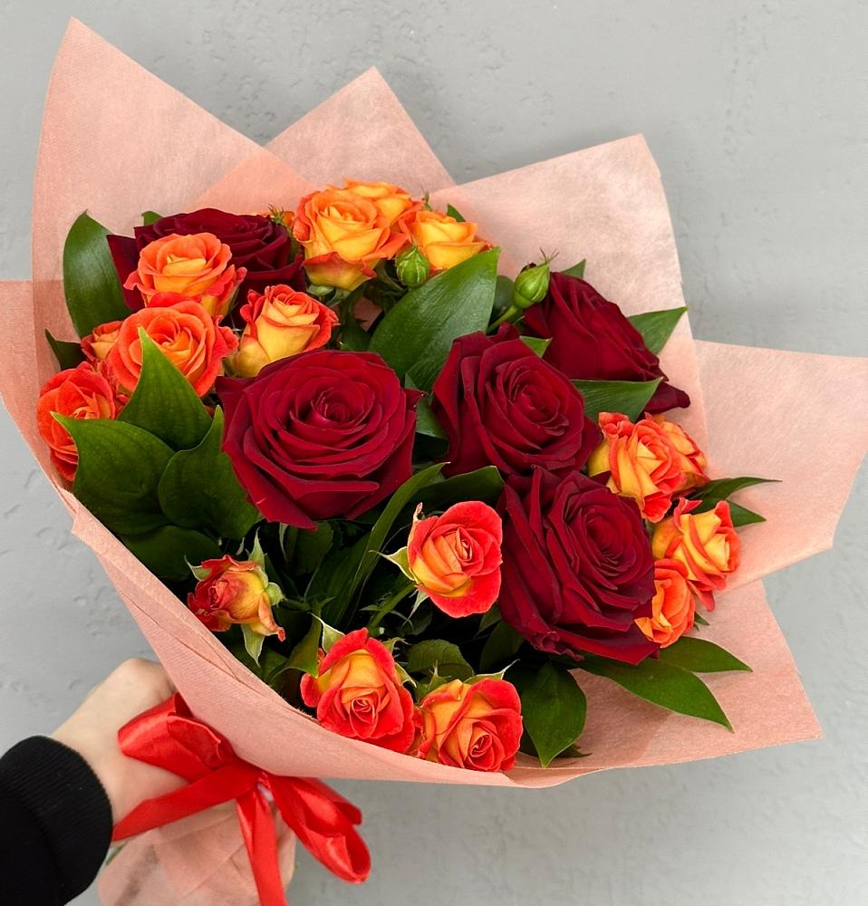 Букет Любовь и восторг в Федоровка Тульская область