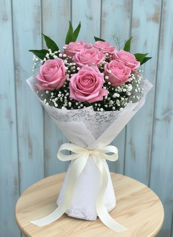 Букет цветов из: Розы в Федоровка Тульская область