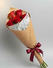 Букет цветов из:  Розы в Федоровка Тульская область