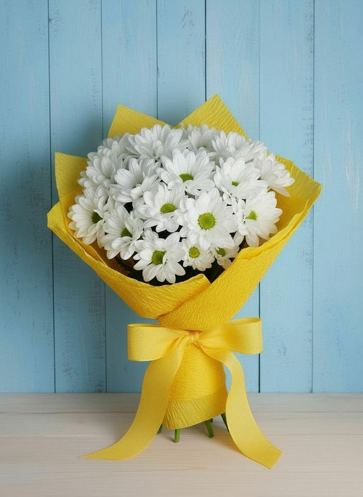 Букет цветов из: Хризантемы в Федоровка Тульская область