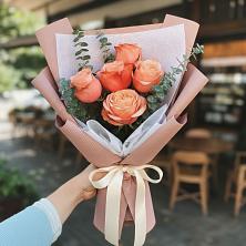 Букет цветов из:  Розы в Федоровка Тульская область