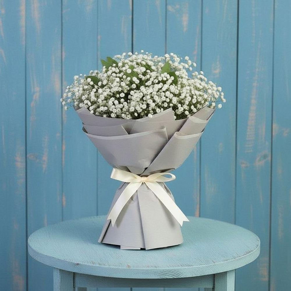 Букет цветов из: Гипсофила в Федоровка Тульская область