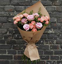 Букет цветов из:  Розы в Федоровка Тульская область