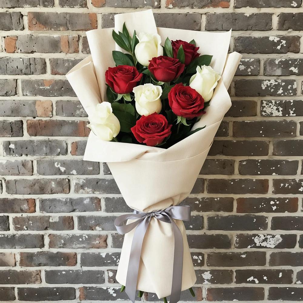 Букет цветов из: Розы в Федоровка Тульская область