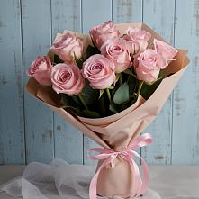 Букет цветов из:  Розы в Федоровка Тульская область