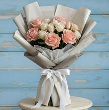 Букет цветов из:  Розы #REPLACE_PRED# Федоровка Тульская область