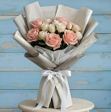 Букет цветов из:  Розы в Федоровка Тульская область