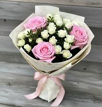 Букет цветов из:  Розы в Федоровка Тульская область