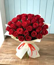 Букет 29 Красных роз #REPLACE_PRED# Федоровка Тульская область