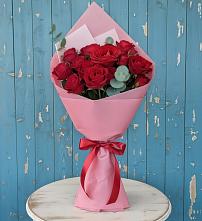 Букет цветов из:  Розы в Федоровка Тульская область