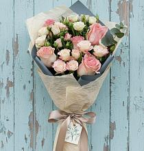 Букет цветов из:  Розы в Федоровка Тульская область
