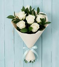 Букет цветов из:  Розы в Федоровка Тульская область