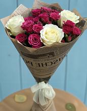 Букет цветов из:  Розы в Федоровка Тульская область