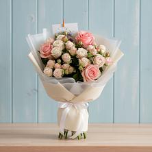 Букет цветов из:  Розы в Федоровка Тульская область