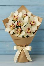 Букет цветов из:  Орхидеи и Розы #REPLACE_PRED# Федоровка Тульская область