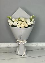 Букет цветов из:  Розы и Лизиантусы #REPLACE_PRED# Федоровка Тульская область